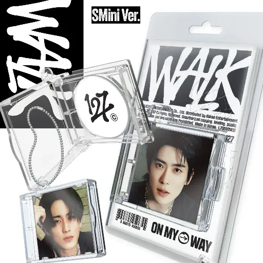 NCT 127 - Walk - SMini Version - Incl. Keyring Ball Chain  Photocard + NFC Music CD - Music & Performance - CD