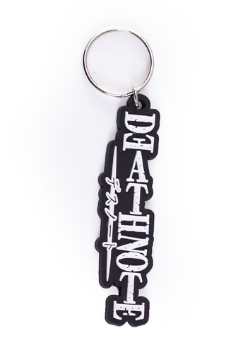 Death Note - LogoRubber Keychain - 6 cm