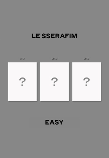 LE SSERAFIM - 3rd Mini Album 'EASY' SHEER MYRRH - CD Album