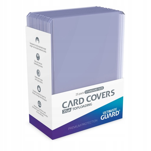 ULTIMATE GUARD - Toploader Card Covers - 25pcs