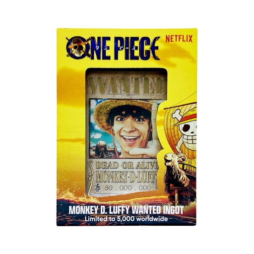 One Piece - Limited Edition Wanted Poster Ingot - 60x89mm