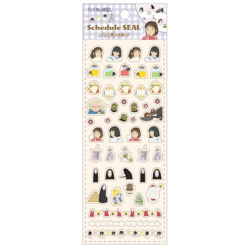 Studio Ghibli - Spirited Away - Sticker Sheet