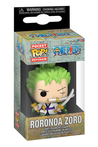 One Piece - Roronoa Zoro Keychain - 4 cm
