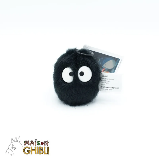 Studio Ghibli- Soot Sprite Plushie (Electronic Vibration) - 7 cm