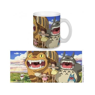 My Neighbor Totoro - Totoro & Catbus Coffee Mug -  300 ml
