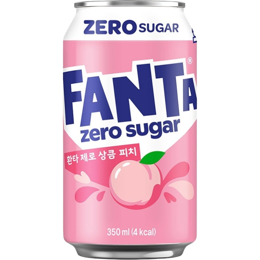 Fanta Zero White Peach - 350ml