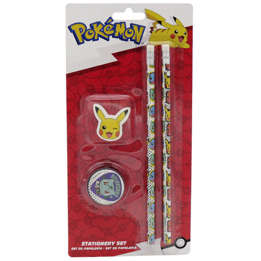 Pokémon - Stationary Kit - Pikachu & Starters