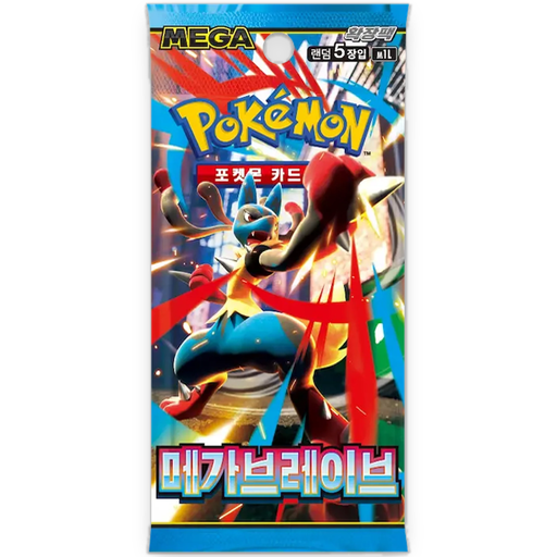 Pokémon - Mega Brave - Booster Pack (Korean)