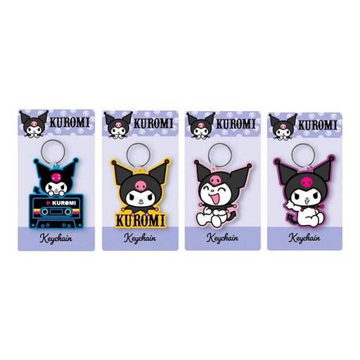 Sanrio - Kuromi 2D Keychain - 7 cm