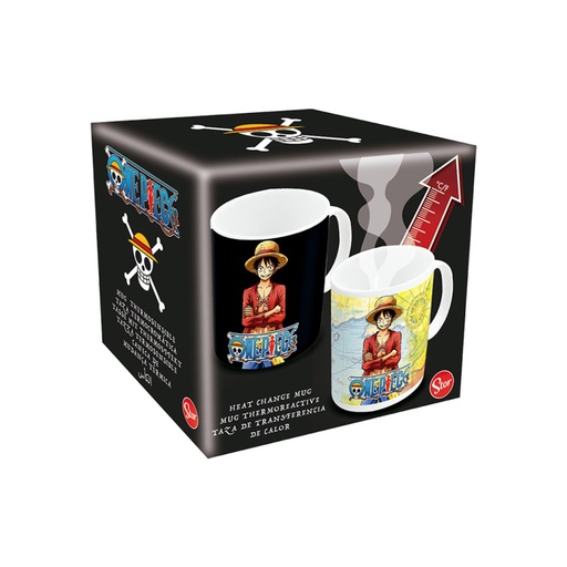 One Piece - Luffy Heat Chang Ceramic Mug - 235 ml