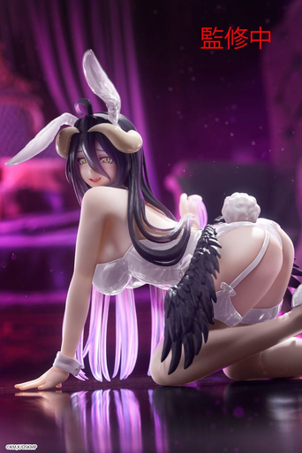 Overlord - Albedo Bunny Ver. Desktop Cute Renewal - PVC Figure - 13cm