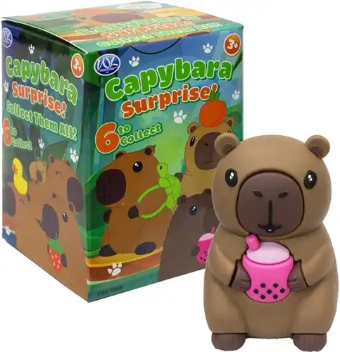 Capybara Surprise- PVC Figure - Blind Box - 8 cm